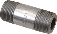 Value Collection - Schedule 160, 3/4" Diam x 2-1/2" Long Black Pipe Nipple - Threaded - Eagle Tool & Supply