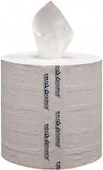 PRO-SOURCE - Center Pull Roll of 2 Ply White Paper Towels - 8-1/4" Wide, 15' Roll Length - Eagle Tool & Supply