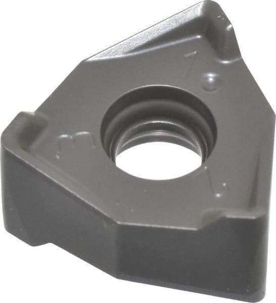 Seco - XNEX080608 ME09 Grade MP2500 Carbide Milling Insert - TiCN/Al2O3 Finish, 1/4" Thick, 0.491" Inscribed Circle, 0.031" Corner Radius - Eagle Tool & Supply
