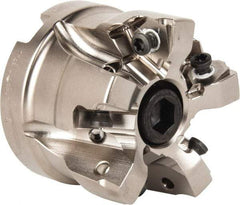 Seco - 5 Inserts, 2" Cut Diam, 3/4" Arbor Diam, 0.295" Max Depth of Cut, Indexable Square-Shoulder Face Mill - 0/90° Lead Angle, 1.57" High, XNEX 0806.. Insert Compatibility, Through Coolant, Series Square 6 - Eagle Tool & Supply