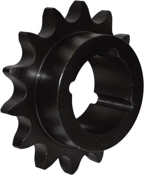 U.S. Tsubaki - 24 Teeth, 3/4" Chain Pitch, Chain Size 60, Taper Lock Sprocket - 2-1/8" Bore Diam, 6.15" Outside Diam - Eagle Tool & Supply