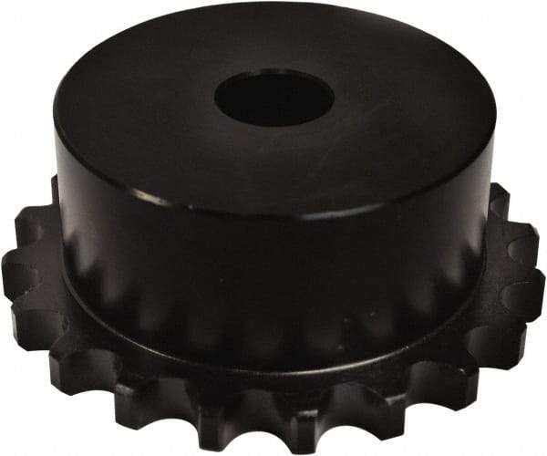 U.S. Tsubaki - 1-1/4" Bore Diam Plain Bore Roller Chain Coupling - 7.588" Coupling OD - Eagle Tool & Supply
