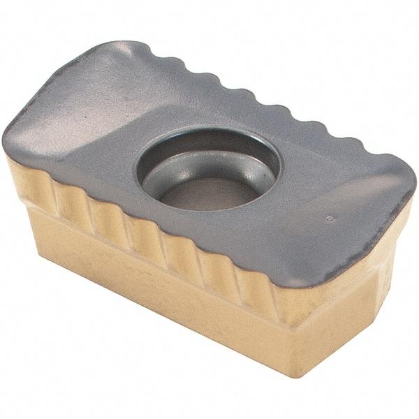 Iscar - P290 ACCT1806 FWR Grade IC830 Carbide Milling Insert - TiAlN/TiN Finish, 0.236" Thick, 3.81mm Corner Radius - Eagle Tool & Supply