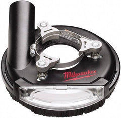 Milwaukee Tool - 4 & 5" Diam Grinder Dust Shroud - For Use with Sanders/Grinders - Eagle Tool & Supply