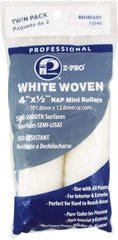 Premier Paint Roller - 1/2" Nap, 4" Wide Paint Mini Roller Covers - Semi-Rough Texture, Woven - Eagle Tool & Supply