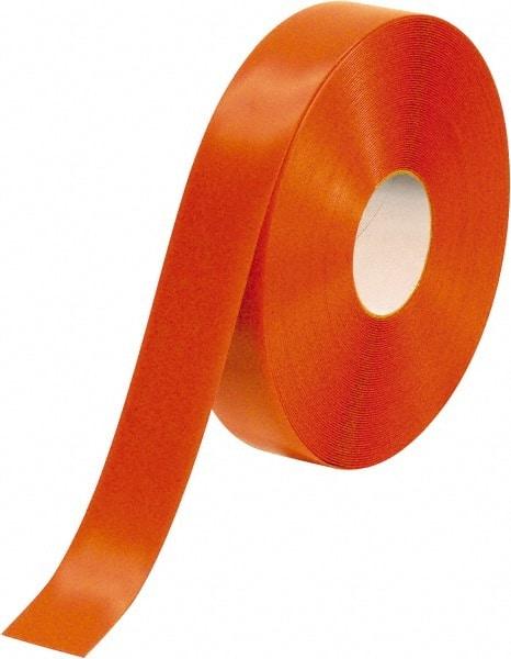 PRO-SAFE - Orange Solid Color PVC Tape - 2" Wide x 100' Long x 50 mil Thick, General Traffic - Eagle Tool & Supply