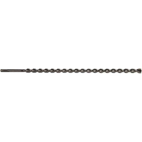 Irwin - 9/16" Diam, SDS-Plus Shank, Carbide-Tipped Rotary & Hammer Drill Bit - Eagle Tool & Supply