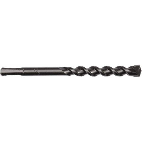 Irwin - 1/2" Diam, SDS-Plus Shank, Carbide-Tipped Rotary & Hammer Drill Bit - Eagle Tool & Supply