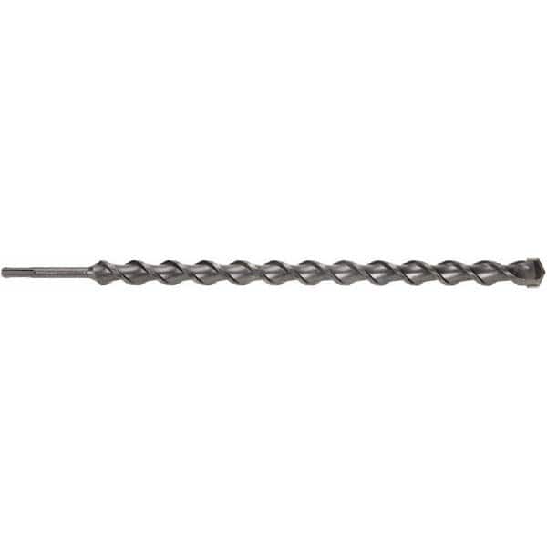 Irwin - 1" Diam, SDS-Plus Shank, Carbide-Tipped Rotary & Hammer Drill Bit - Eagle Tool & Supply