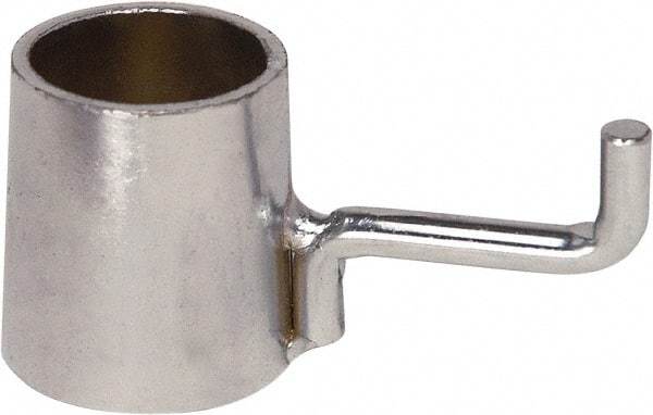 Quantum Storage - Open Shelving Accessory/Component - Chrome, Chrome Finish, Use with Wire Shelving Units - Eagle Tool & Supply