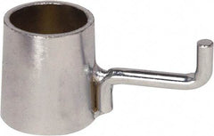 Quantum Storage - Open Shelving Accessory/Component - Chrome, Chrome Finish, Use with Wire Shelving Units - Eagle Tool & Supply