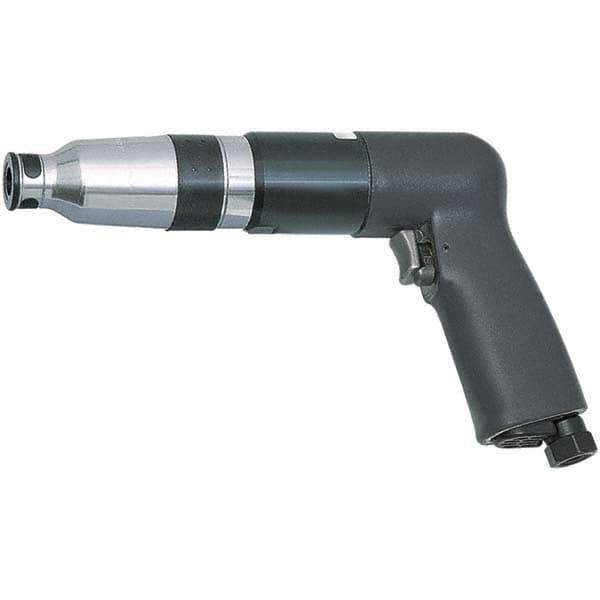 Ingersoll-Rand - 1/4" Bit Holder, 1,700 RPM, Pistol Grip Handle Air Screwdriver - 10 to 53.1 In/Lb Torque, 20 CFM - Eagle Tool & Supply