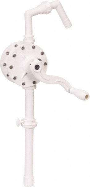 PRO-LUBE - DEF Lubrication Polypropylene Rotary Hand Pump - For 15 to 55 Gal Container - Eagle Tool & Supply