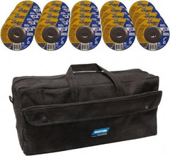 Norton - 4-1/2" Wheel Diam, 1/4" Wheel Thickness, Type 27 Depressed Center Wheel - Ceramic, Resinoid Bond, 13,580 Max RPM - Eagle Tool & Supply