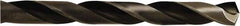 Irwin - 9/32" 135° High Speed Steel Jobber Drill - Oxide Finish, Spiral Flute, Straight Shank, 4-1/4" OAL, Split Point - Eagle Tool & Supply