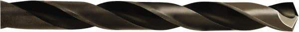 Irwin - 5/32" 135° High Speed Steel Jobber Drill - Oxide Finish, Spiral Flute, Hex Shank, 3-15/16" OAL, Split Point - Eagle Tool & Supply