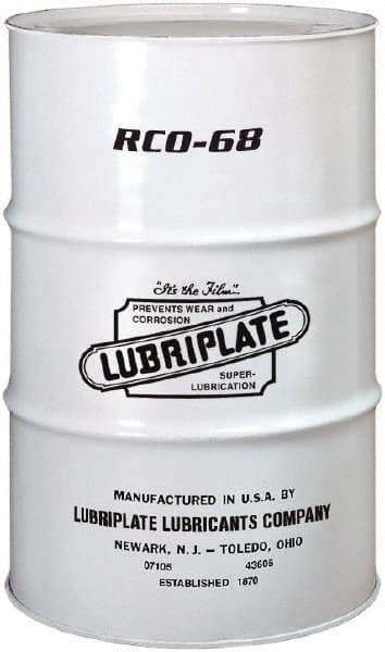 Lubriplate - 55 Gallon Drum Polyalphaolefin (PAO) Synthetic Refrigeration Oil - 68 ISO, 30 SAE - Eagle Tool & Supply