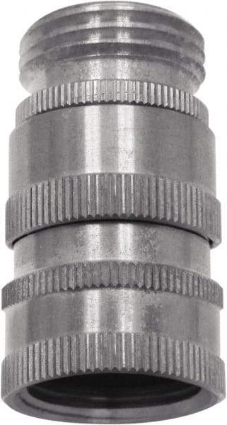 SANI-LAV - 3/4 GHT Garden Hose Quick Disconnect - Stainless Steel, Female Hose to Male Hose Connector - Eagle Tool & Supply