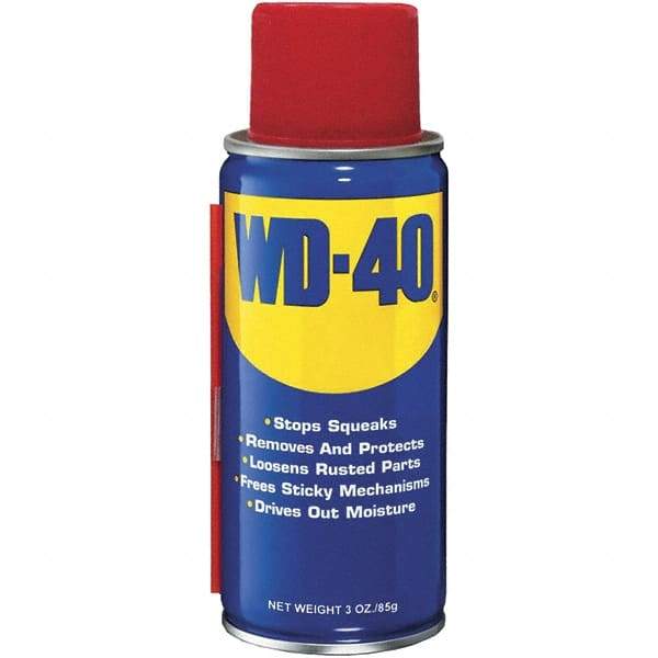 WD-40 - 3 oz Multi-Use Product - Liquid, Stop Squeaks, Removes & Protects, Loosens Rusted Parts, Free Sticky Mechanisms, Drives Out Moisture - Eagle Tool & Supply