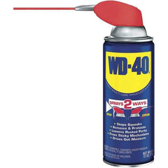 WD-40 - 11 oz Multi-Use Product with Smart Straw, Sprays 2 Ways - Multi-Purpose Lubricant: Stop Squeaks, Removes & Protects, Loosens Rusted Parts, Free Sticky Mechanisms, Drives Out Moisture - Eagle Tool & Supply