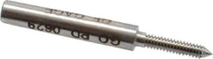 GF Gage - #1-64, Class 2B, 3B, Single End Plug Thread Go Gage - Hardened Tool Steel, Size 000 Handle Not Included - Eagle Tool & Supply