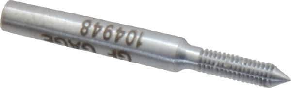 GF Gage - #2-64, Class 2B, 3B, Single End Plug Thread Go Gage - Hardened Tool Steel, Size 000 Handle Not Included - Eagle Tool & Supply