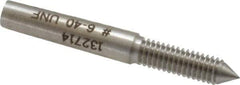 GF Gage - #6-40, Class 2B, 3B, Single End Plug Thread Go Gage - Hardened Tool Steel, Size 00 Handle Not Included - Eagle Tool & Supply