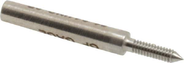 GF Gage - #1-64, Class 2B, Single End Plug Thread No Go Gage - Hardened Tool Steel, Size 000 Handle Not Included - Eagle Tool & Supply