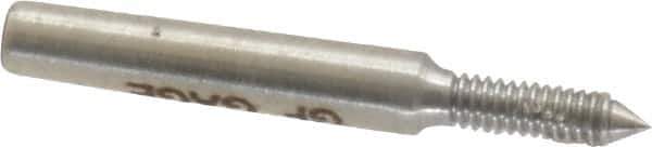 GF Gage - #2-56, Class 2B, Single End Plug Thread No Go Gage - Hardened Tool Steel, Size 000 Handle Not Included - Eagle Tool & Supply
