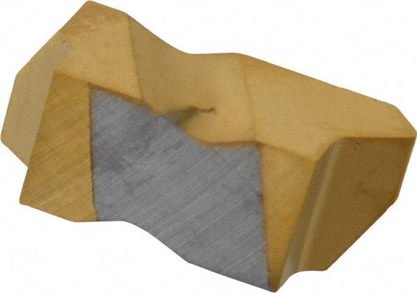 Kennametal - NJF3010 Grade KC730, External UNJ Threading Insert - 16 TPI Ext Pitch, Right Hand Insert, TiN Finish, Carbide - Eagle Tool & Supply