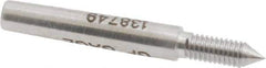 GF Gage - #3-56, Class 2B, Single End Plug Thread No Go Gage - Hardened Tool Steel, Size 000 Handle Not Included - Eagle Tool & Supply