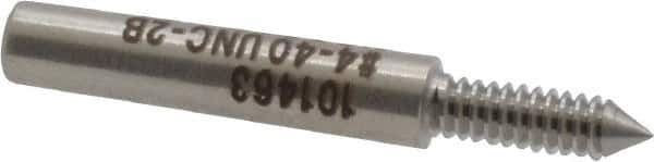 GF Gage - #4-40, Class 2B, Single End Plug Thread No Go Gage - Hardened Tool Steel, Size 00 Handle Not Included - Eagle Tool & Supply