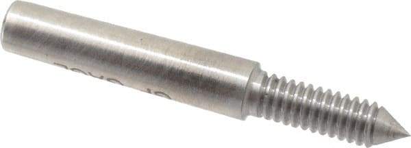 GF Gage - #5-40, Class 2B, Single End Plug Thread No Go Gage - Hardened Tool Steel, Size 00 Handle Not Included - Eagle Tool & Supply