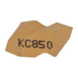 Kennametal - NT2 Grade KC850, Internal/External Partial Profile 60° Threading Insert - 0.7 to 30mm & 8 to 36 TPI Ext Pitch, 1.25 to 3.5mm & 7 to 20 TPI Int Pitch, Left Hand Insert, TiC/TiCN/TiN Finish, Carbide - Eagle Tool & Supply