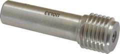 GF Gage - 7/16-20, Class 2B, Single End Plug Thread No Go Gage - Hardened Tool Steel, Size 2 Handle Not Included - Eagle Tool & Supply