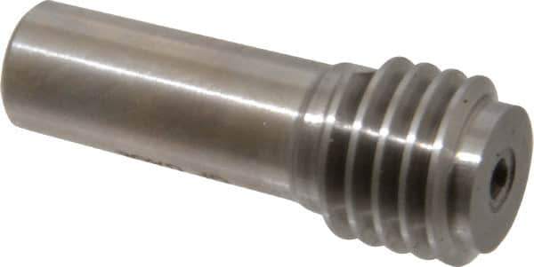GF Gage - 9/16-12, Class 2B, Single End Plug Thread No Go Gage - Hardened Tool Steel, Size 3 Handle Not Included - Eagle Tool & Supply