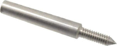 GF Gage - #2-56, Class 3B, Single End Plug Thread No Go Gage - Hardened Tool Steel, Size 000 Handle Not Included - Eagle Tool & Supply
