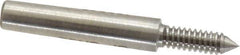 GF Gage - #4-40, Class 3B, Single End Plug Thread No Go Gage - Hardened Tool Steel, Size 00 Handle Not Included - Eagle Tool & Supply