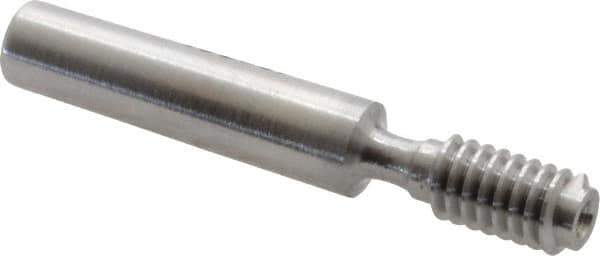 GF Gage - #8-32, Class 3B, Single End Plug Thread No Go Gage - Hardened Tool Steel, Size 0 Handle Not Included - Eagle Tool & Supply