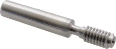 GF Gage - #8-32, Class 3B, Single End Plug Thread No Go Gage - Hardened Tool Steel, Size 0 Handle Not Included - Eagle Tool & Supply