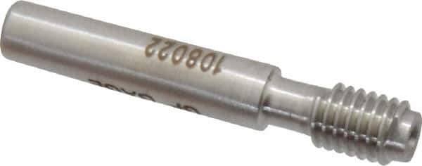 GF Gage - #10-32, Class 3B, Single End Plug Thread No Go Gage - Hardened Tool Steel, Size 0 Handle Not Included - Eagle Tool & Supply