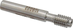 GF Gage - #10-32, Class 3B, Single End Plug Thread No Go Gage - Hardened Tool Steel, Size 0 Handle Not Included - Eagle Tool & Supply