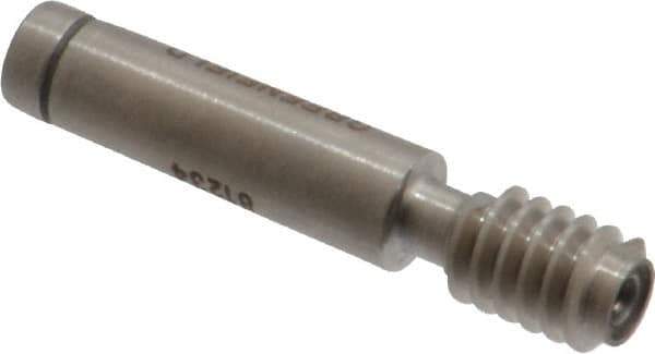 GF Gage - 1/4-20, Class 3B, Single End Plug Thread No Go Gage - Hardened Tool Steel, Size 1 Handle Not Included - Eagle Tool & Supply