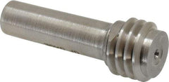 GF Gage - 1/2-13, Class 3B, Single End Plug Thread No Go Gage - Hardened Tool Steel, Size 2 Handle Not Included - Eagle Tool & Supply