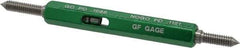 GF Gage - #5-40, Class 2B, Double End Plug Thread Go/No Go Gage - Hardened Tool Steel, Size 00 Handle Included - Eagle Tool & Supply