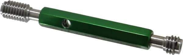 GF Gage - 1/2-13, Class 2B, Double End Plug Thread Go/No Go Gage - Hardened Tool Steel, Size 2 Handle Included - Eagle Tool & Supply
