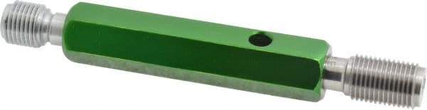 GF Gage - 9/16-18, Class 2B, Double End Plug Thread Go/No Go Gage - Hardened Tool Steel, Size 3 Handle Included - Eagle Tool & Supply