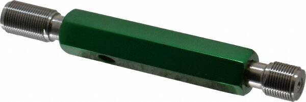 GF Gage - 9/16-24, Class 2B, Double End Plug Thread Go/No Go Gage - Hardened Tool Steel, Size 3 Handle Included - Eagle Tool & Supply