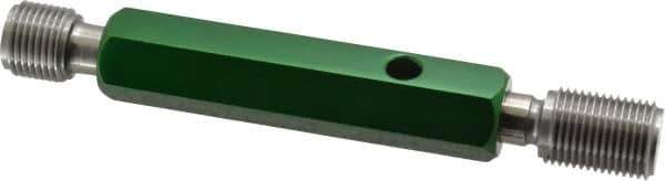 GF Gage - 5/8-18, Class 2B, Double End Plug Thread Go/No Go Gage - Hardened Tool Steel, Size 3 Handle Included - Eagle Tool & Supply