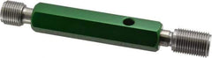 GF Gage - 5/8-18, Class 2B, Double End Plug Thread Go/No Go Gage - Hardened Tool Steel, Size 3 Handle Included - Eagle Tool & Supply